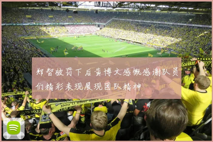 郑智被罚下后黄博文感慨感谢队员们精彩表现展现团队精神