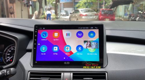 Mitsubishi Xpander lắp màn hình Android Oled C8